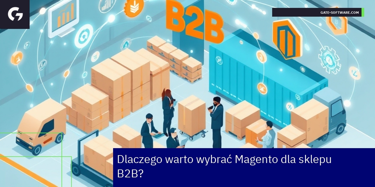 Zalety Magento dla sklepu B2B Schemat działania platformy Magento B2B