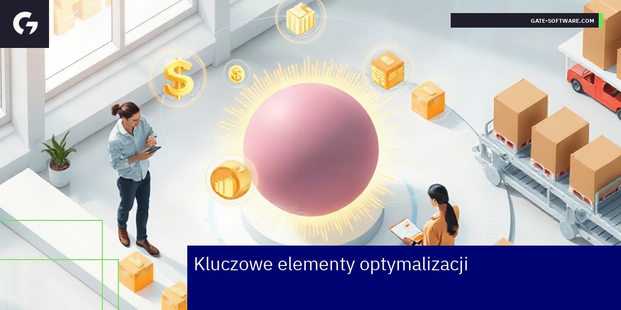 Schemat procesów finansowych, sprzedażowych i logistycznych