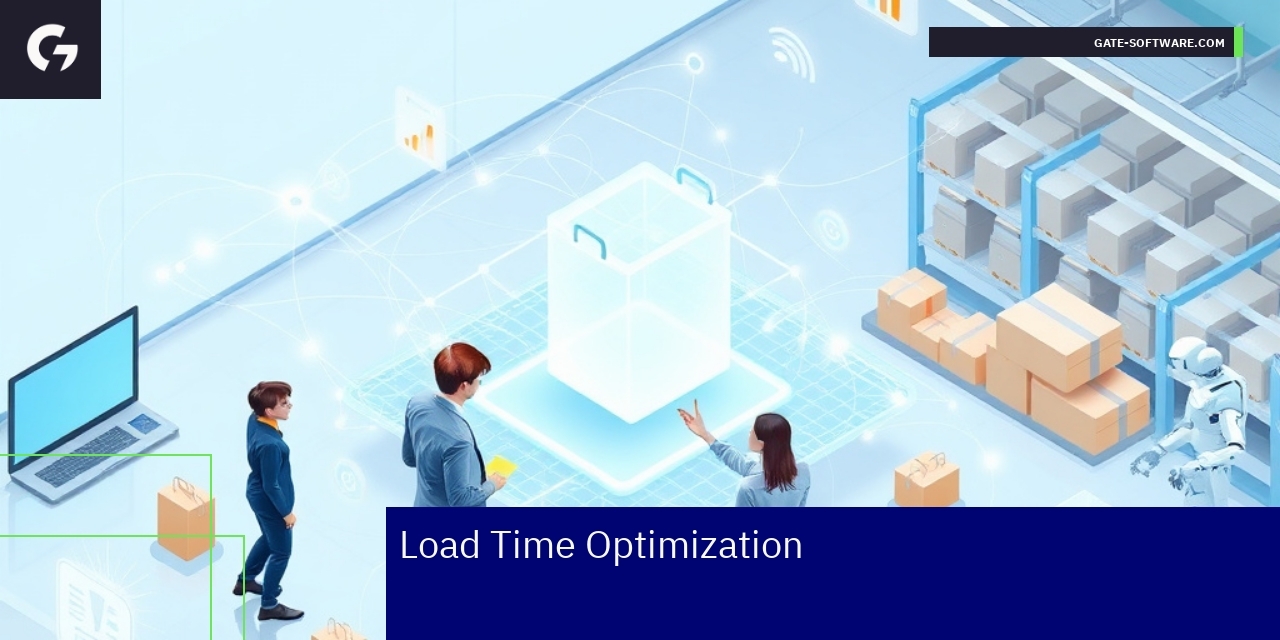 Diagram showing load time optimization metrics