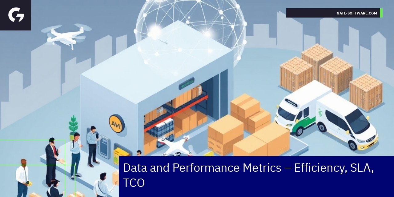 Graph showing project and cost efficiency metrics