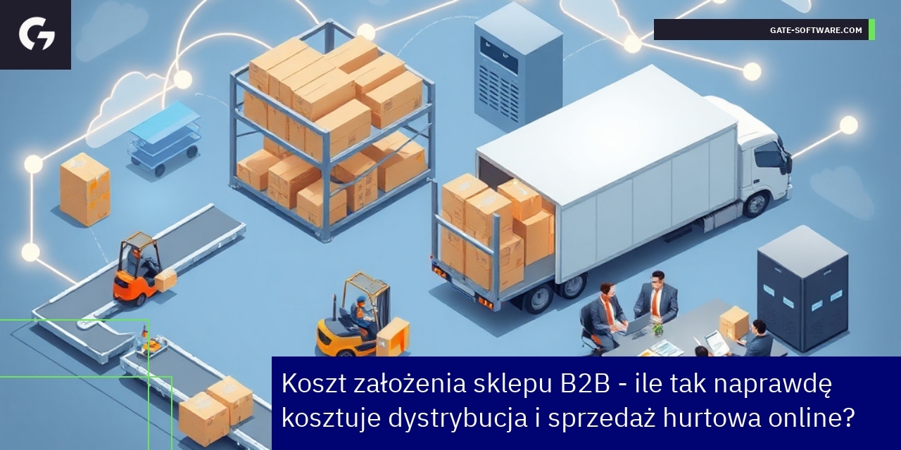 Schemat kosztów i finansowania sklepu B2B