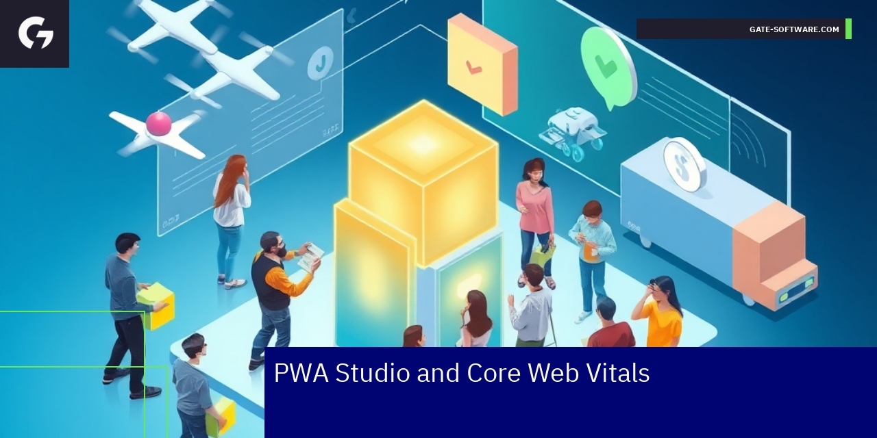 Digital representation of performance metrics and PWA technology