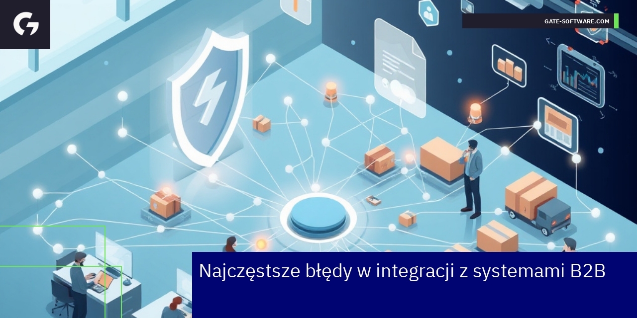 Schemat błędów podczas integracji systemów B2B