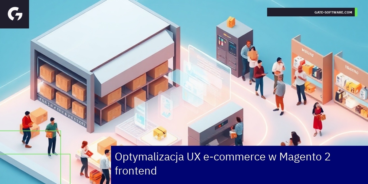 Schemat UX zoptymalizowanego sklepu Magento 2 frontend