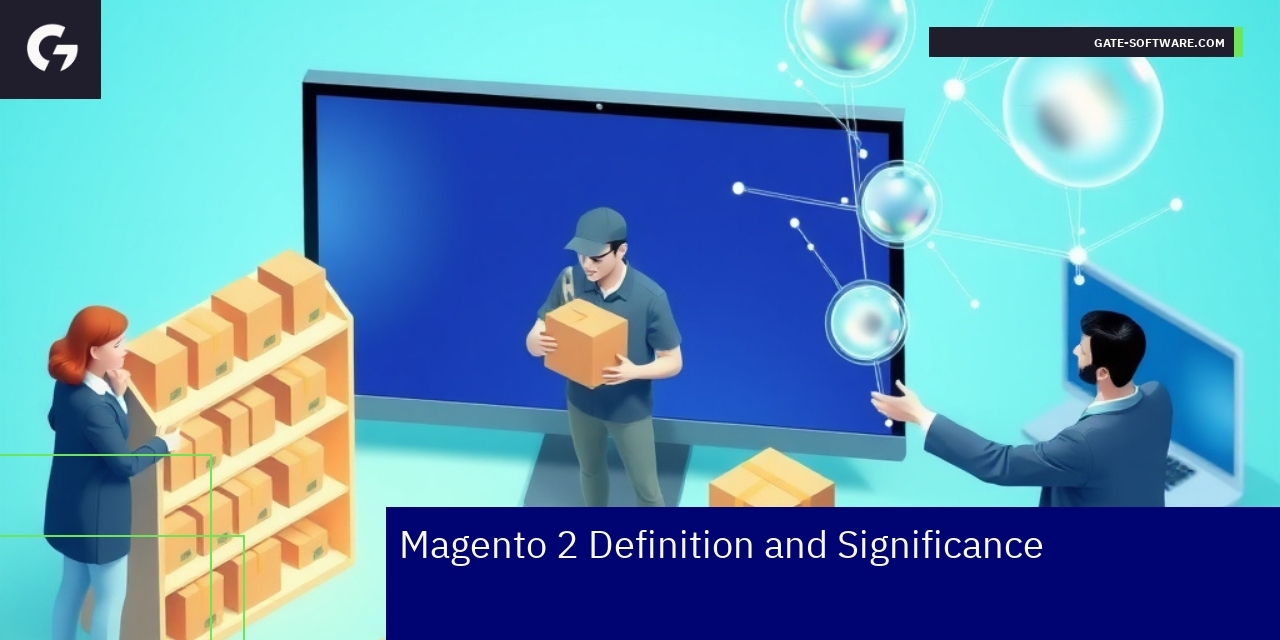 Magento 2 platform with Hyva theme interface