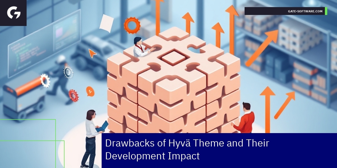 Developer facing Magento Hyvä Theme challenges on computer