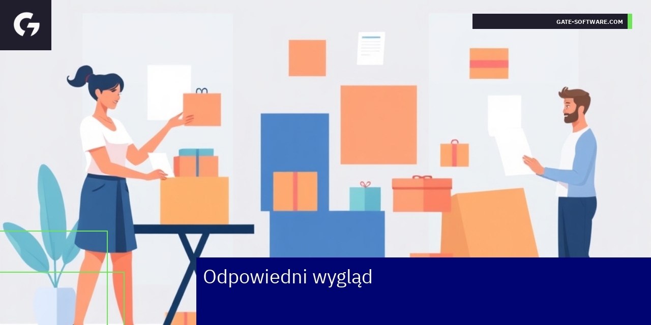 Przykładowy szablon Hyva z estetycznym układem