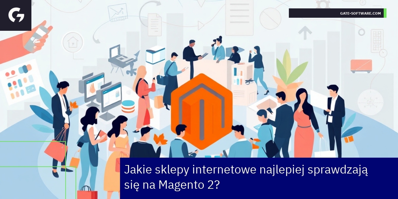 Najlepsze sklepy internetowe na Magento 2 Schemat branż i wdrożeń sklepów Magento 2