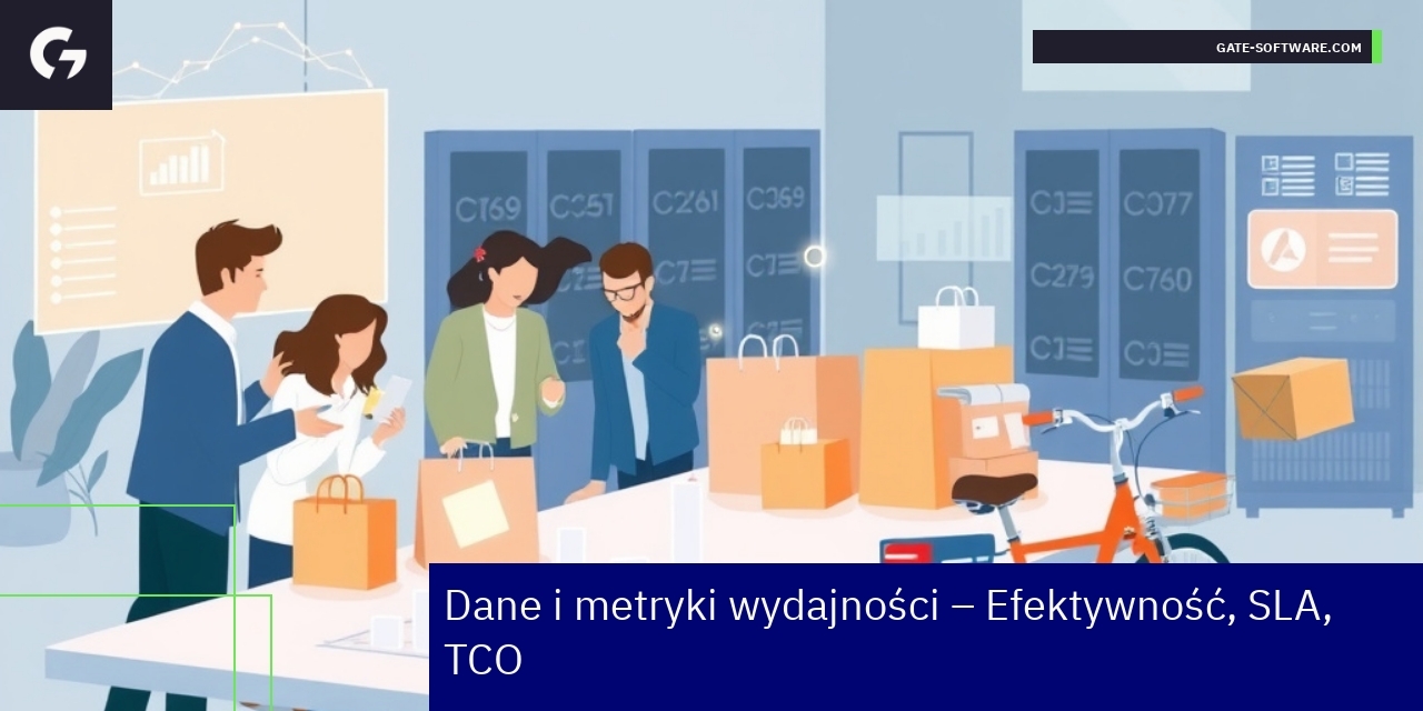 Wykres z metrykami efektywności Hyva i Magento 2
