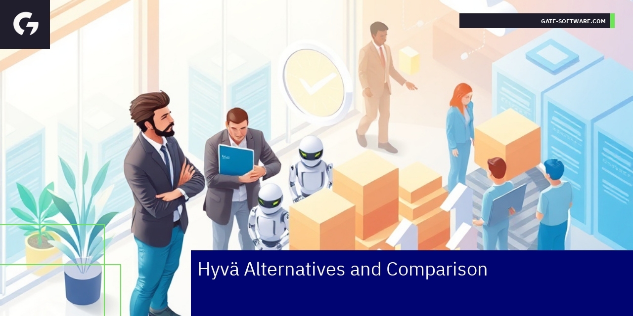 Hyvä vs Magento Frontend Solutions Comparison Comparison of Hyvä and Magento frontend solutions charts