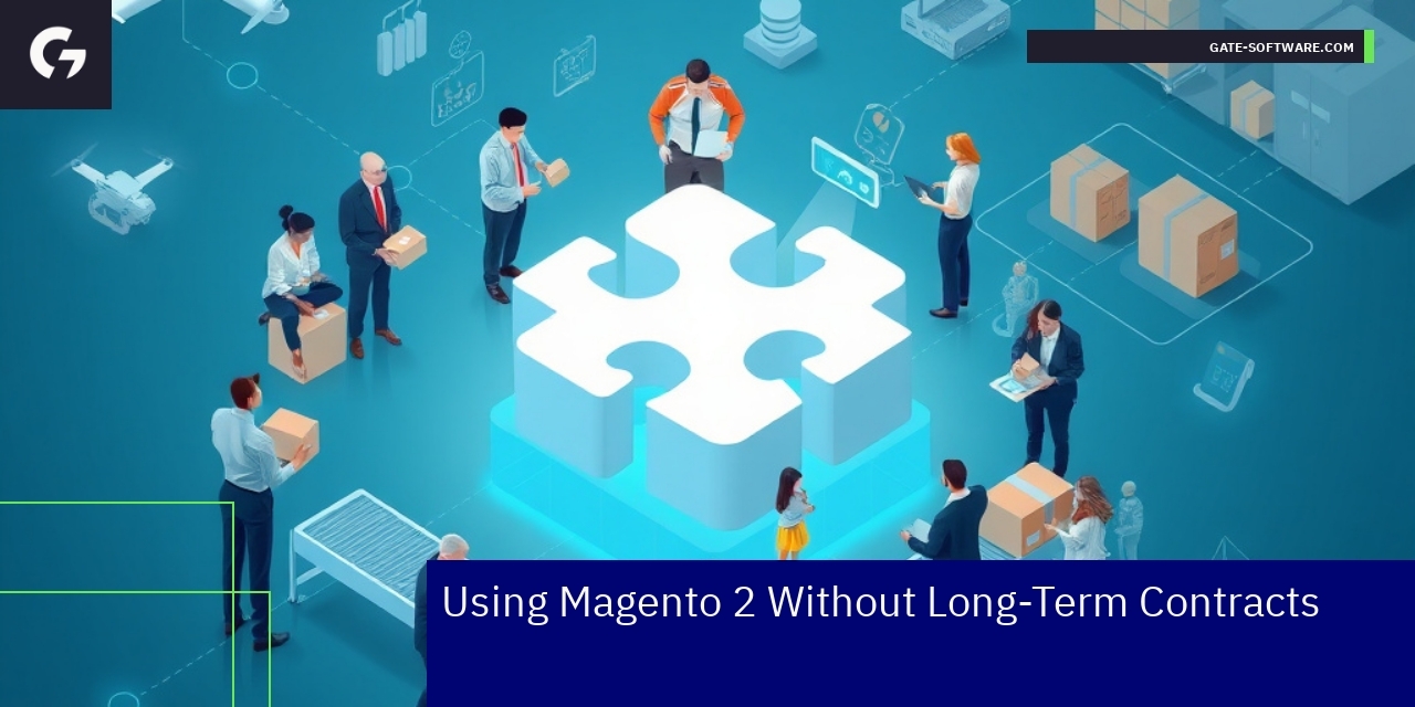 Diagram of Magento 2 deployment and integration workflow
