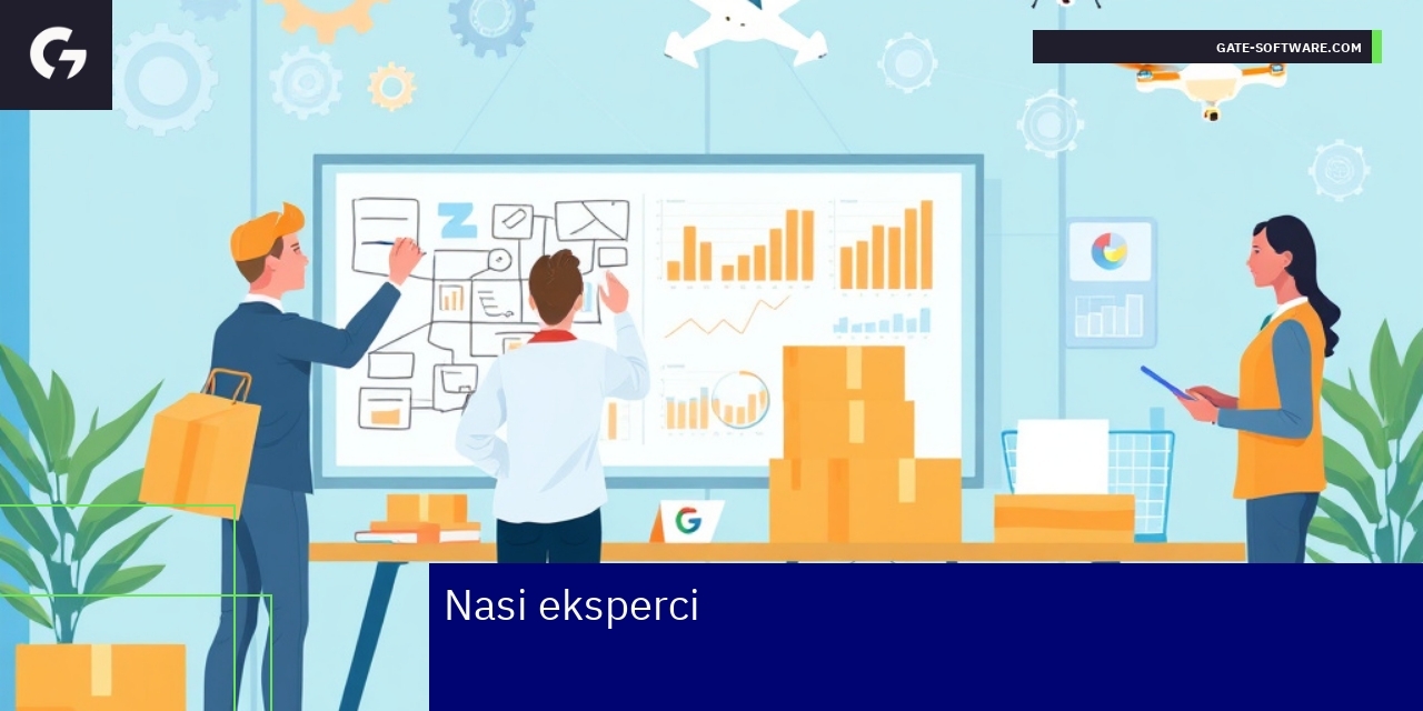 Specjaliści pracujący nad rozwiązaniami B2B