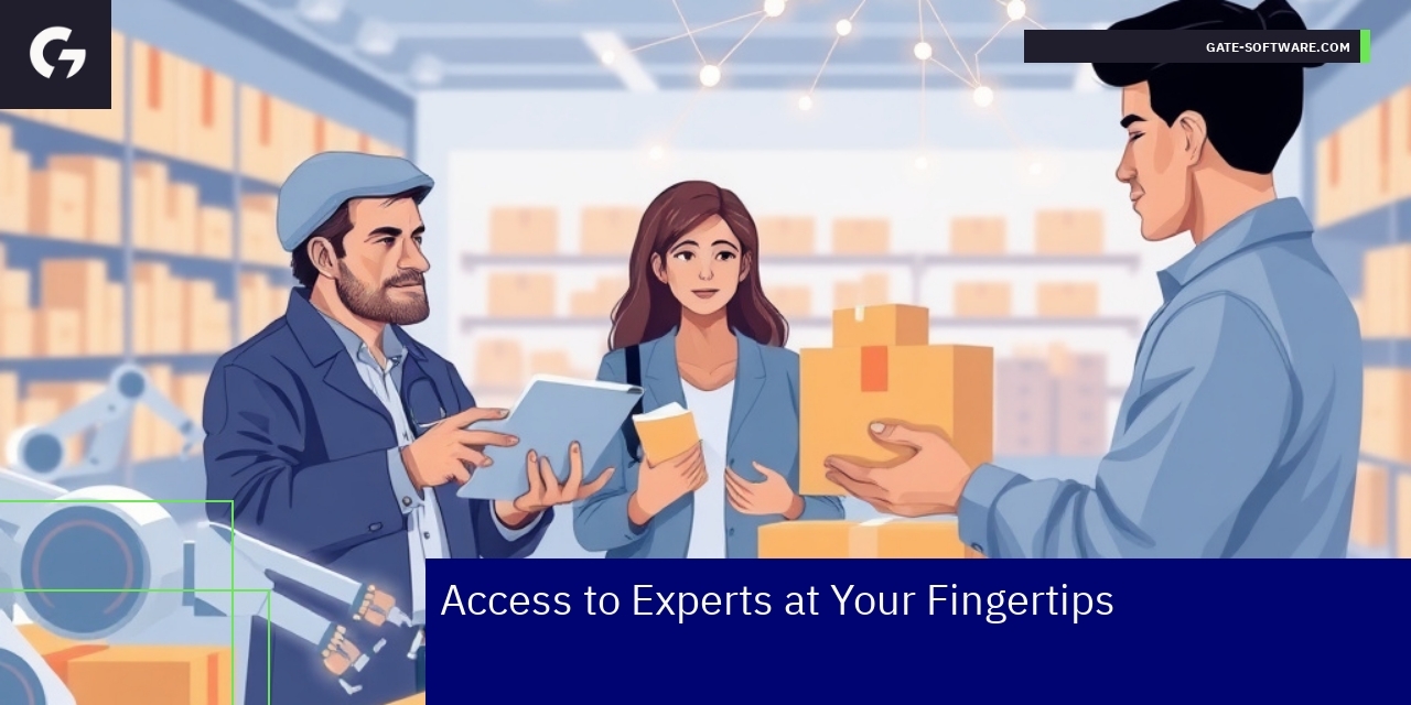 Expert Access Enhances Technology and Communication Team discussing technology deployment and communication