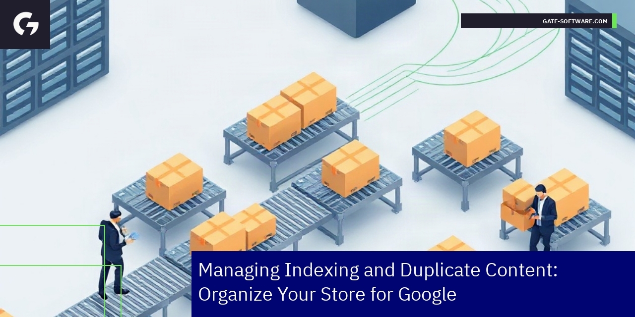 Diagram showing SEO indexing and canonical tags