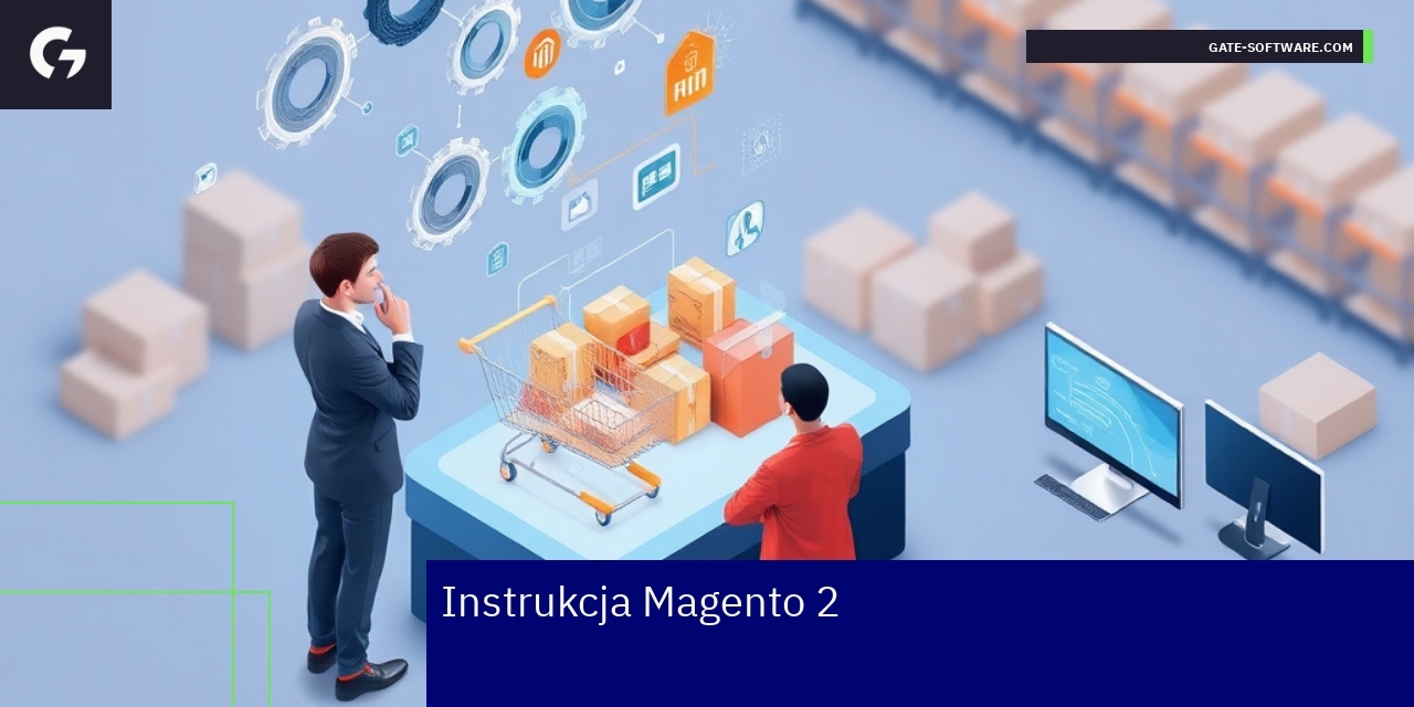 Schemat wdrożenia Magento 2 z front-endem Hyva