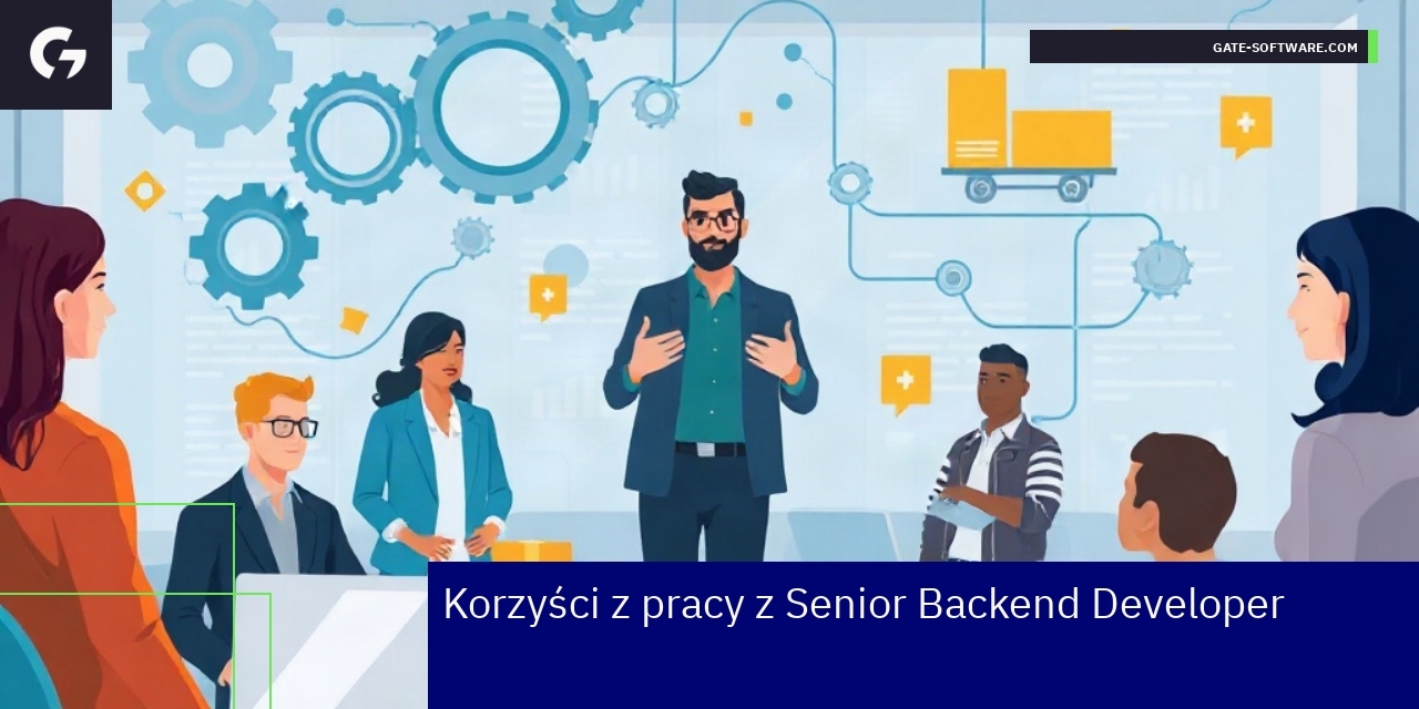 Korzyści ze współpracy z Senior Backend Developerem Senior Backend Developer przy pracy nad kodem źródłowym