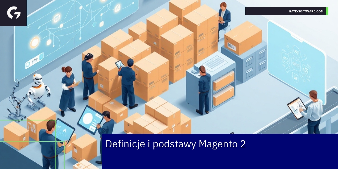 Schemat platformy Magento 2 dla biznesu B2B