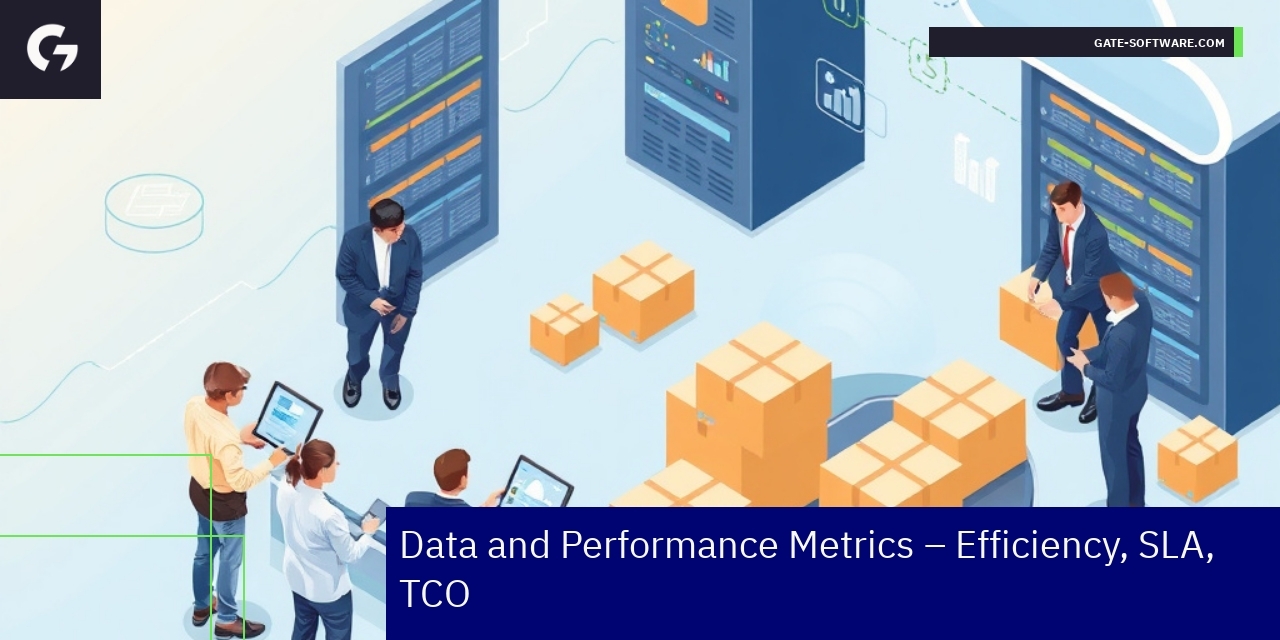 Graph showing Gate-Software B2B project data