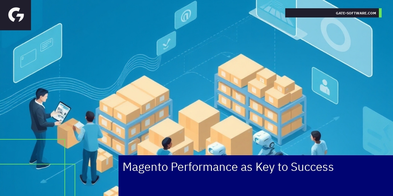 Optimizing Magento Performance for Business Growth Magento ecommerce performance optimization concept