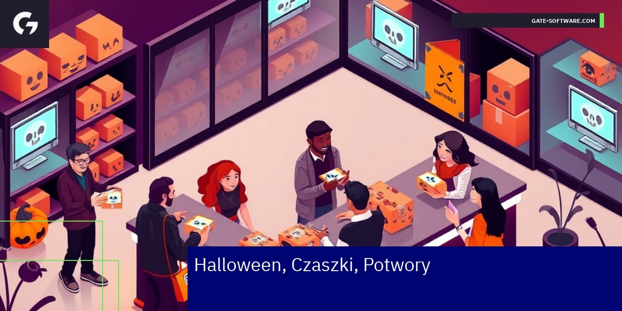 Halloween: czaszki, potwory i dekoracje tematyczne