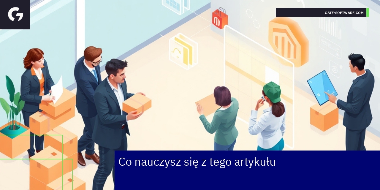 Schemat procesów migracji i optymalizacji Magento