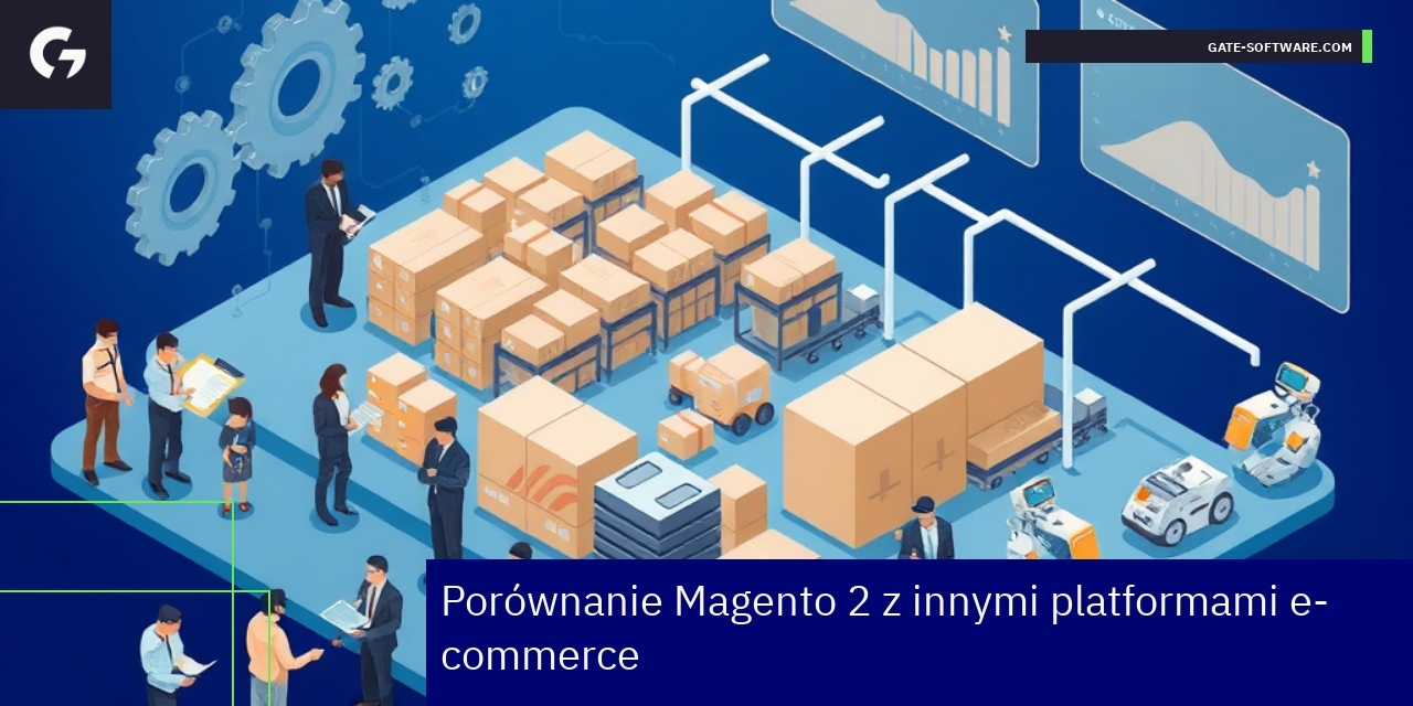 Schematy, wykresy i ikony platformy Magento 2