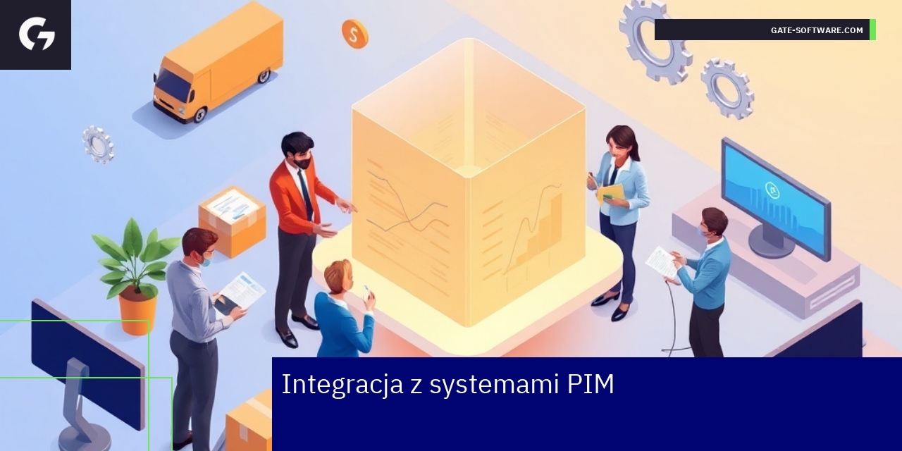 Schemat integracji systemów PIM i procesów biznesowych