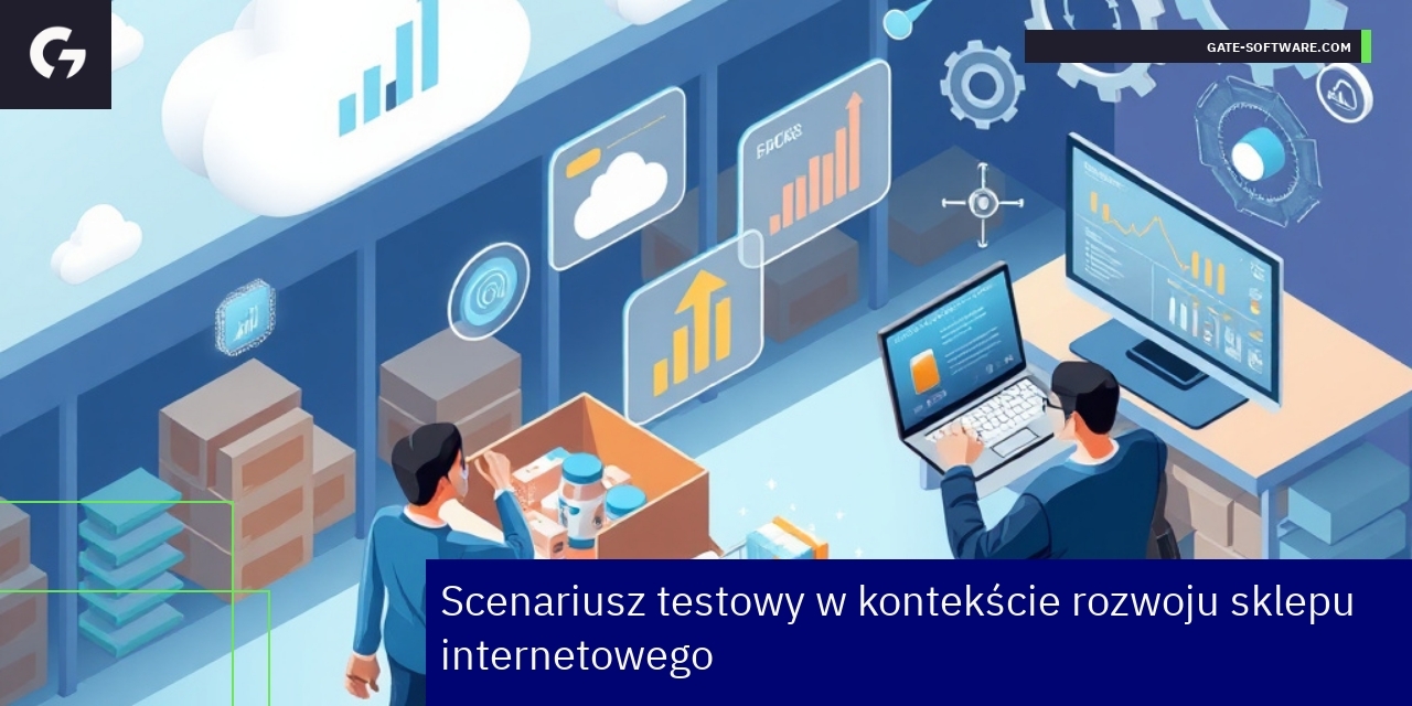 Schemat sklepu Magento z elementami optymalizacji