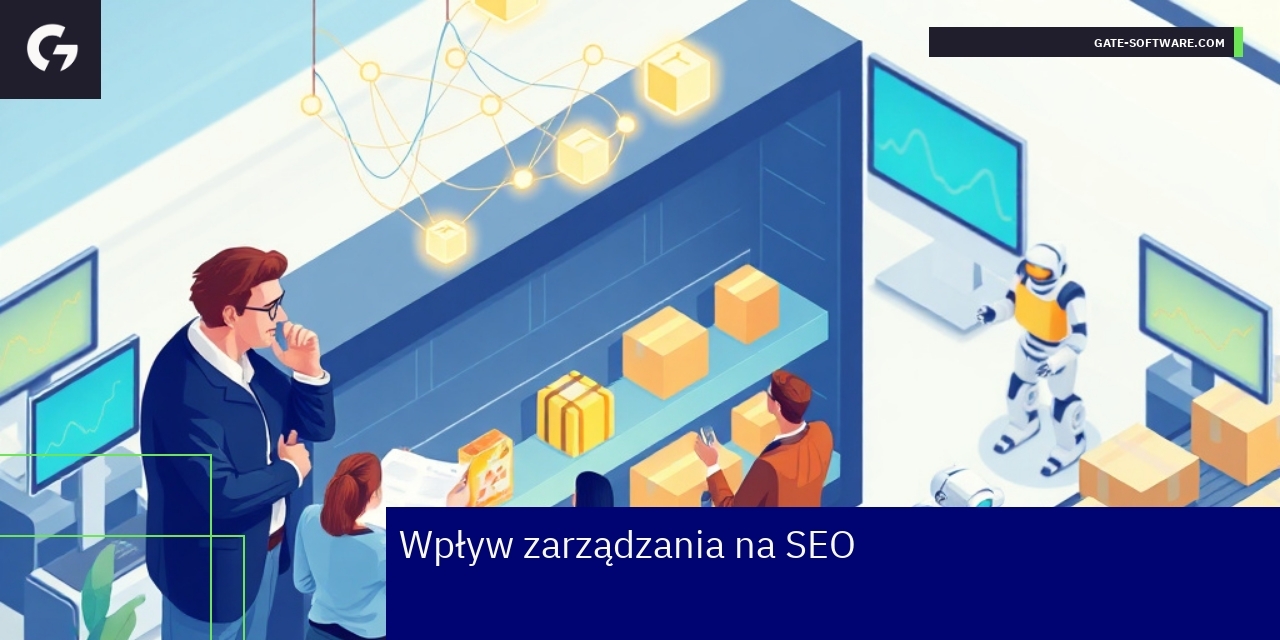 Schemat zarządzania SEO i narzędzi analitycznych
