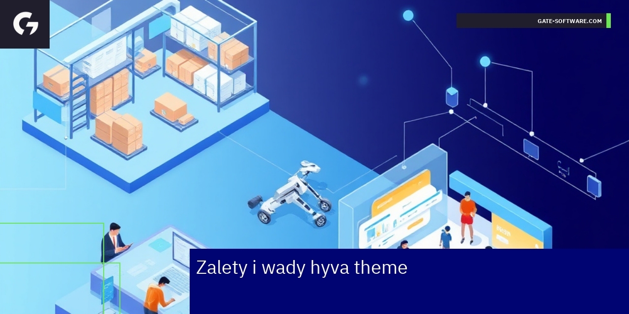 Schemat zalet i ograniczeń hyva theme w sklepie