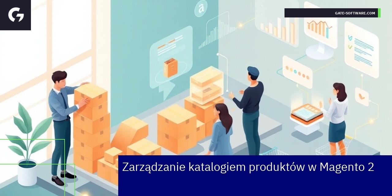 Panel zarządzania katalogiem produktów Magento 2