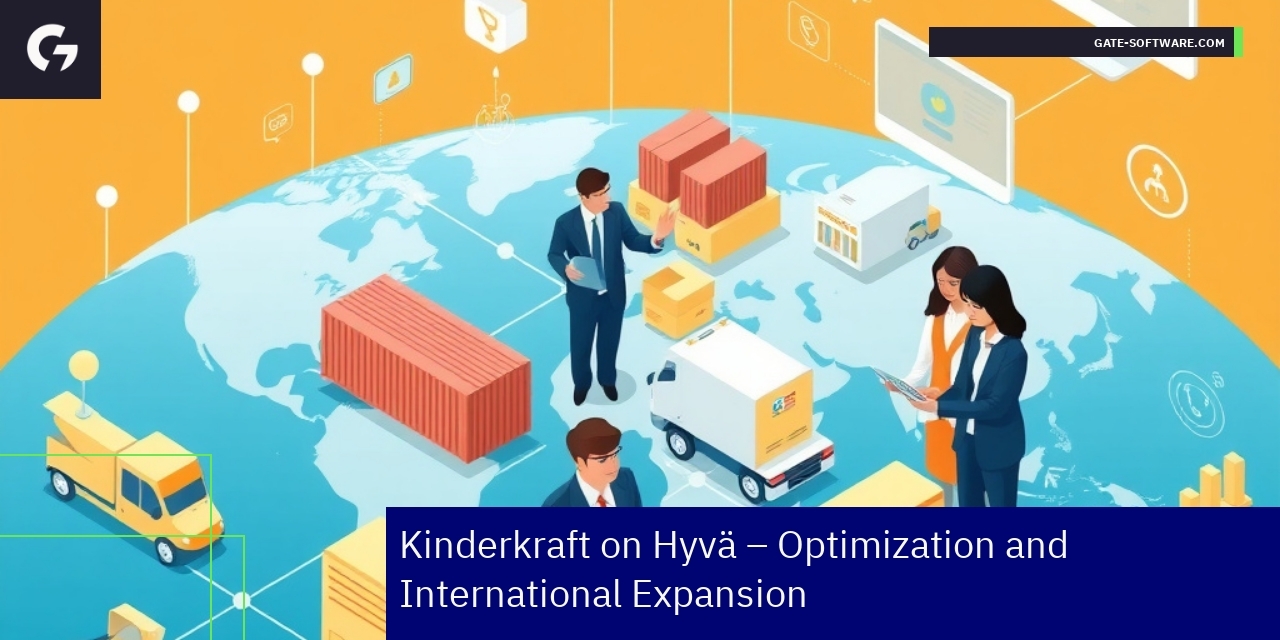 Kinderkraft's Hyvä Optimization and Expansion eCommerce frontend optimization with global integration