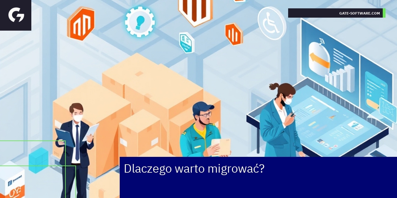 Schemat migracji platformy e-commerce Magento