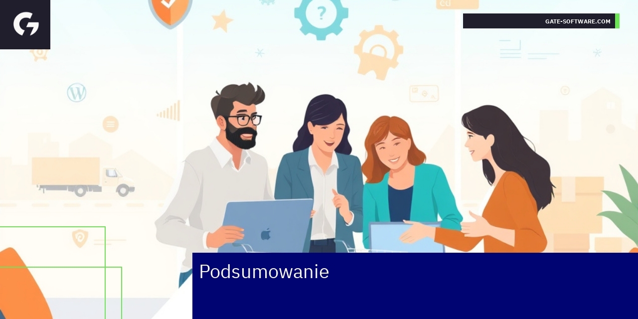 Zespół pracujący nad platformą e-commerce
