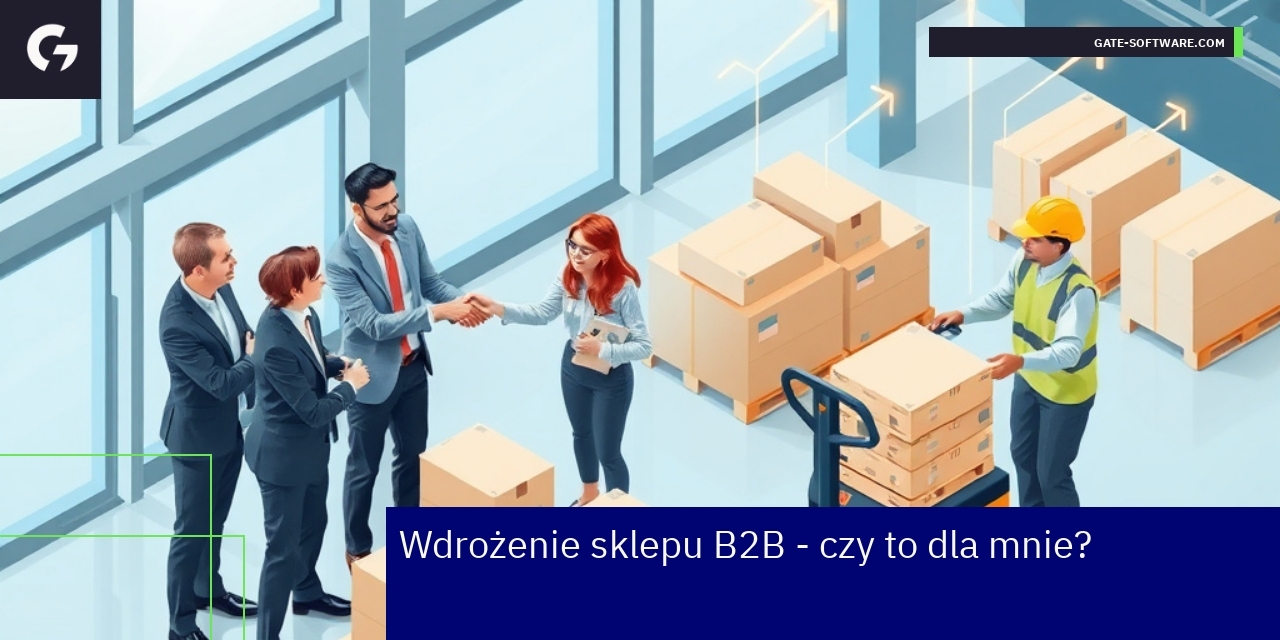 Schemat wdrożenia systemu sklepu B2B