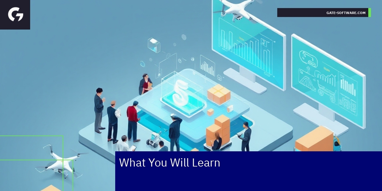 Graphic illustrating Magento B2B theme features and benefits