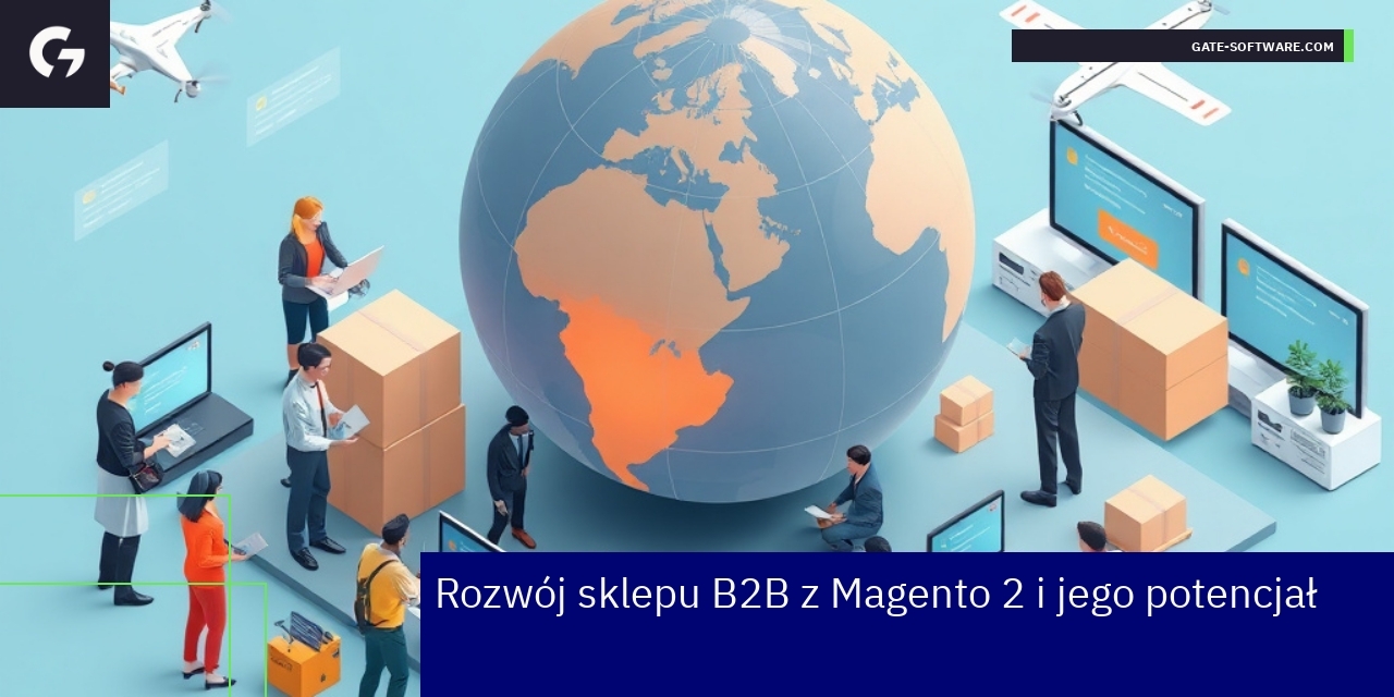 Schemat integracji Magento 2 dla sklepu B2B