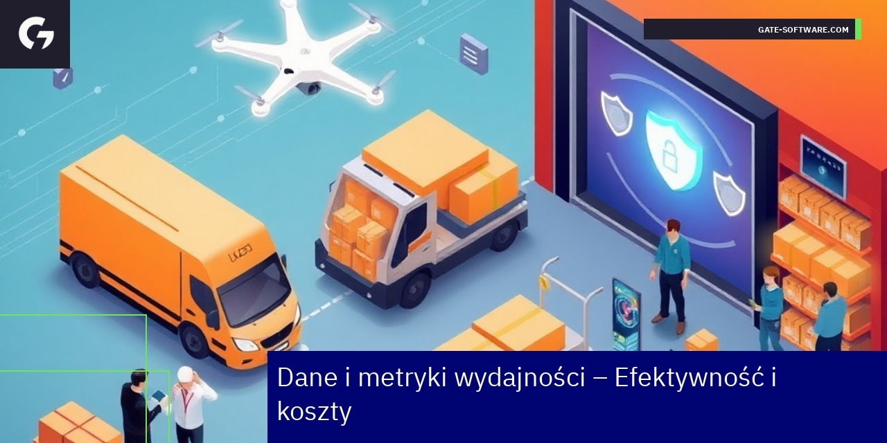 Wykresy i ikony przedstawiające dane biznesowe B2B