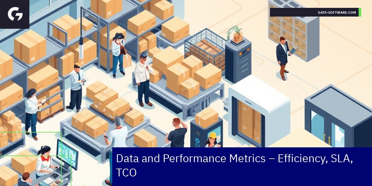 Graph showing Hyva project key metrics and performance