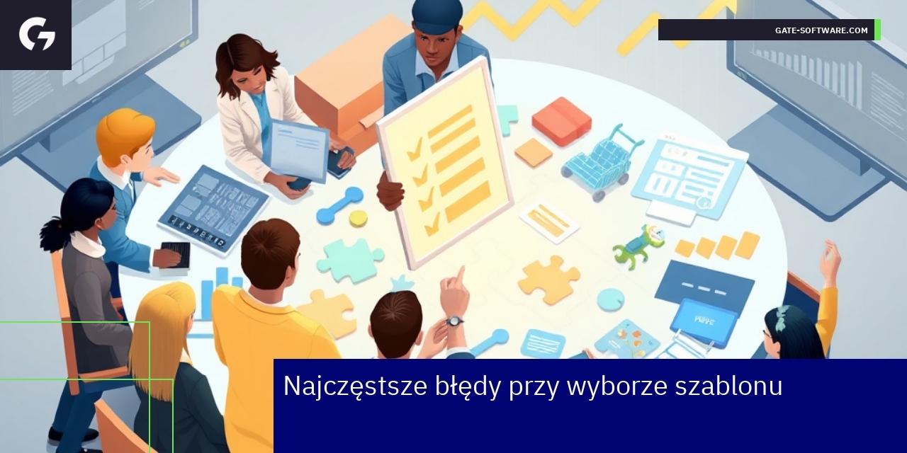 Lista błędów przy wyborze szablonu Hyva