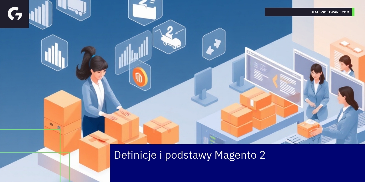 Schemat funkcjonalności i zalet Magento 2