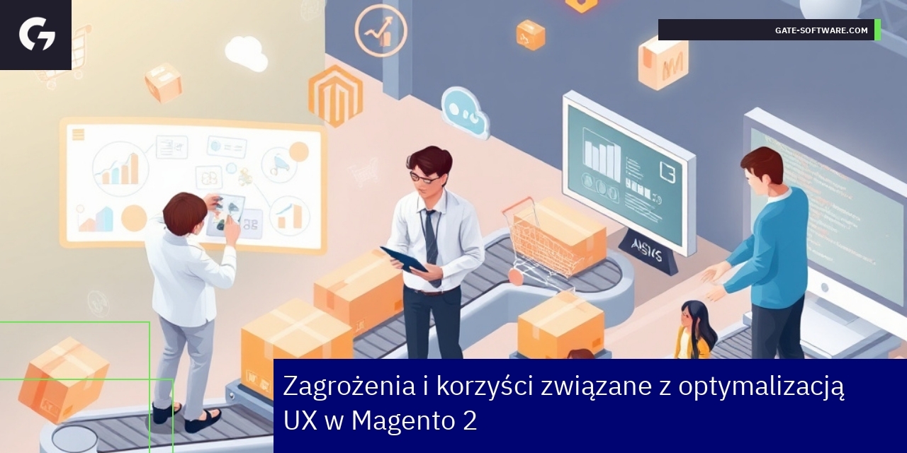 Diagram zagrożeń i korzyści optymalizacji UX