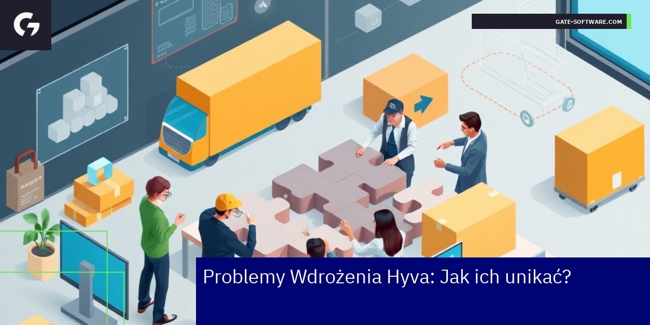 Schemat ilustrujący problemy i rozwiązania Hyva Magento