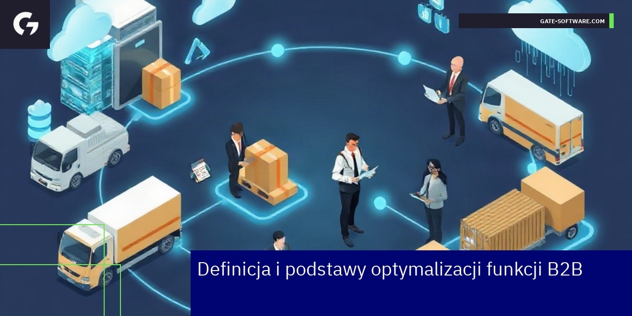 Schemat optymalizacji procesów B2B i технологии