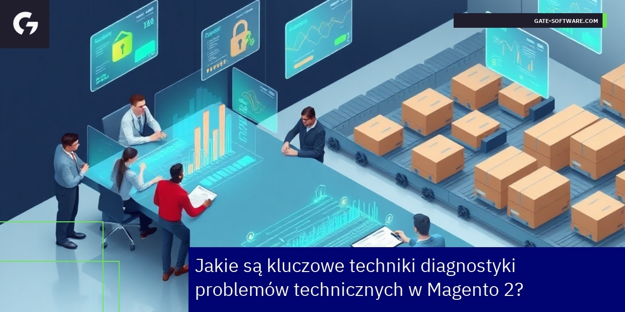 Schemat zarządzania i diagnostyki technicznej Magento 2