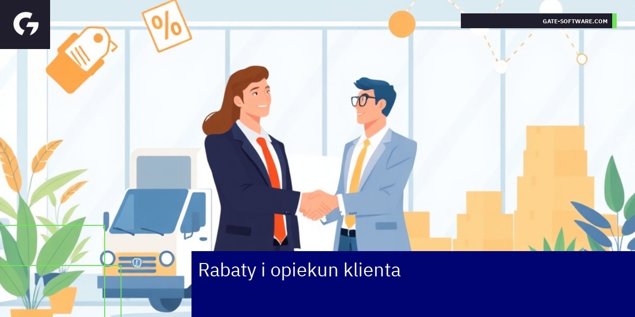 Profesjonalny opiekun klienta i rabaty B2B