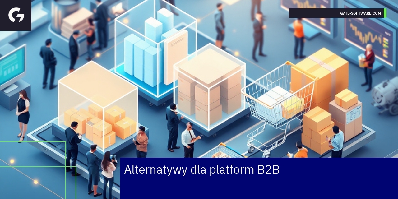 Schemat porównania platform e-commerce B2B
