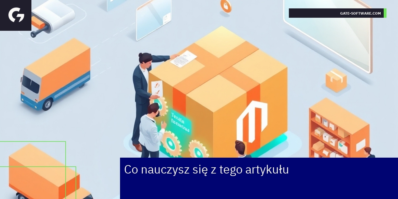 Opieka techniczna Magento 2 i zarządzanie projektem Ilustracja wsparcia technicznego i aktualizacji platformy