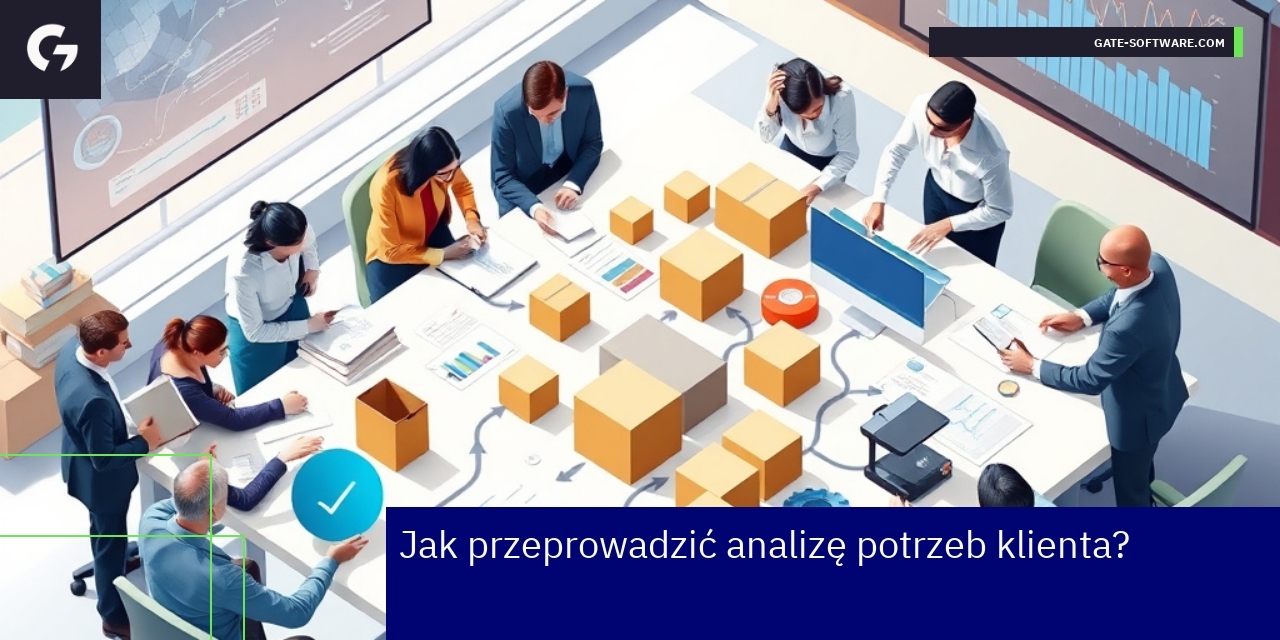 Zespół analizujący proces sprzedaży B2B i e-commerce