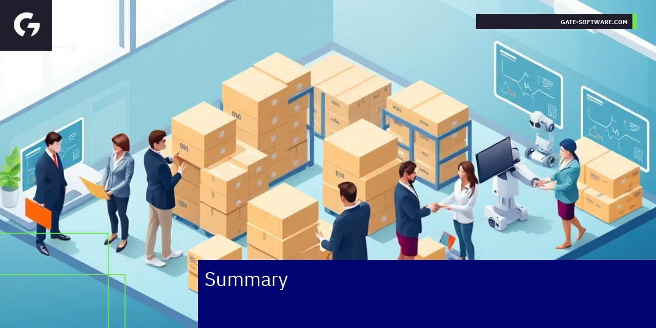 Business people discussing B2B e-commerce strategy